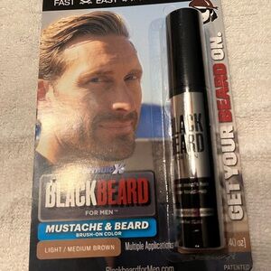 For Men Formula X Instant Mustache, Beard, Eyebrow and Sideburns Color - Fast